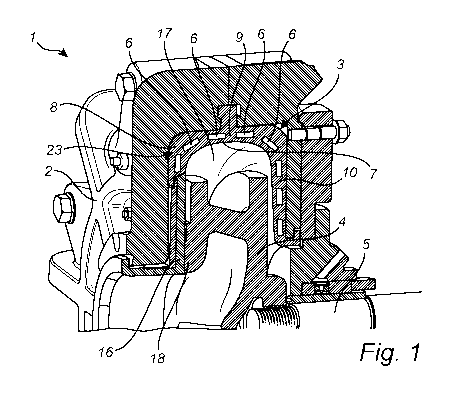 A single figure which represents the drawing illustrating the invention.